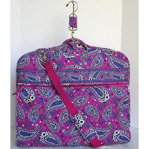 Vera Bradley Boysenberry GARMENT BAG Travel Luggage NWOT